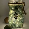 BA00005 -Handmade Camouflage Bottle Art