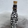 BA00004 Handmade Egg Shell Covered Bottle Art