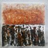 AT00002-Hand Painted War And Fire Canvas Art - Image 2