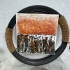 AT00002-Hand Painted War And Fire Canvas Art