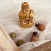 BA00026-Handmade Natural Clay Crack Bottle Art
