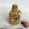 BA00026-Handmade Natural Clay Crack Bottle Art - Image 2