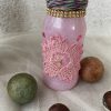 BA00030-Handmade Cute Pink Bottle Art - Image 2