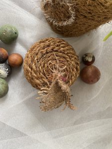 Handmade Coco Natural Rope Apple