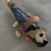 BA00031- Handmade Green Rustic Bottle Art - Image 5
