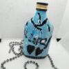 BA00039-Handmade Blue Mini Bottle Art - Image 4