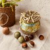 HD00043-Handmade Rustic Shaded Clay Pot