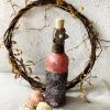 BA00043-Handmade Wax Bottle Art