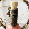 BA00043-Handmade Wax Bottle Art - Image 6