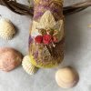 BA00037-Handmade Yellow Burlap Bottle Art - Image 8