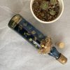 BA00049-Handmade Navy Blue Bottle Art - Image 4