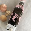 BA00054-Handmade Black Lace Bottle Art - Image 5