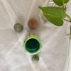 BA00041-Handmade Fabric Leave Bottle Art - Image 2