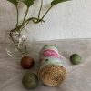 BA00041-Handmade Fabric Leave Bottle Art - Image 4