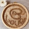 HD00034-Handmade Burlap Wall Décor - Image 3