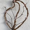 HD00025-Handmade Natural Stem Leaf Décor - Image 2