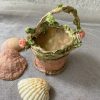 HD00036-Handmade Natural Clay Mini Pot - Image 3