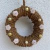 HD00033-Handmade Mini Round Hanging Décor