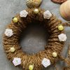 HD00033-Handmade Mini Round Hanging Décor - Image 5