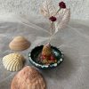 HD00052-Handmade Natural Clay Mini Lamp Décor - Image 2