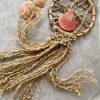 HD00044-Handmade Yarn Round Wall Hanging