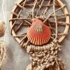 HD00044-Handmade Yarn Round Wall Hanging - Image 2