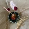 HD00052-Handmade Natural Clay Mini Lamp Décor - Image 4