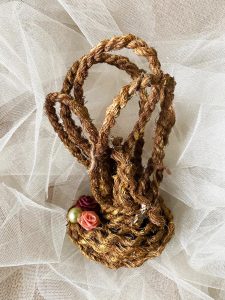 Handmade Coco Rope Clay Décor