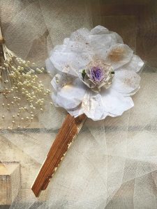 Handmade Paper Flower Sticks